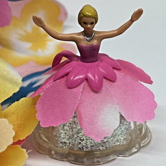 Vintage Blossom Beauty Barbie Dress Becomes a Floral Bouquet glitter 1996 Mattel - Picture 3 of 16